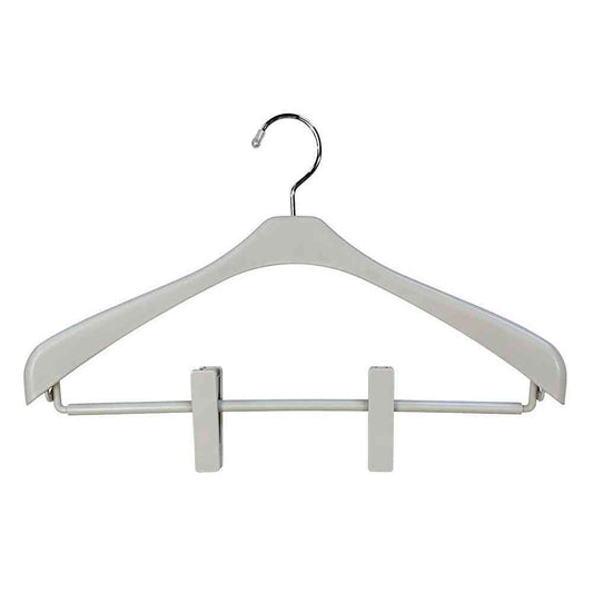 Shinko Hanger Mono Closet Suit Hanger Slim Clip Gray (2 pieces)