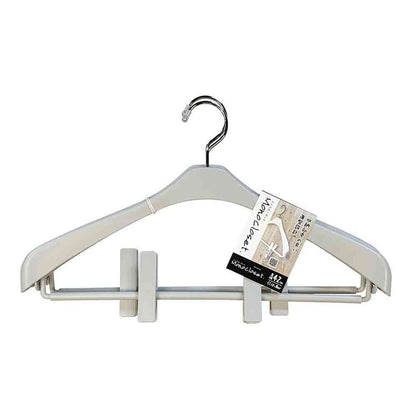Shinko Hanger Mono Closet Suit Hanger Slim Clip Gray (2 pieces)