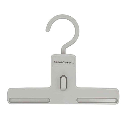 Shinko Hanger Mono Closet Bottom Clipper Gray