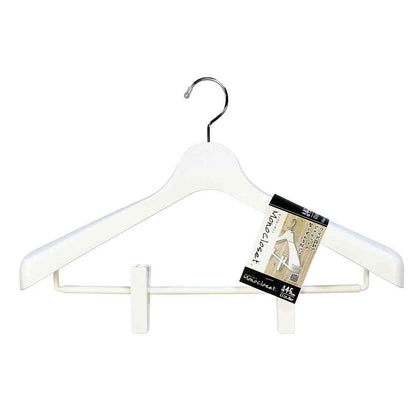 Shinko Hanger Mono Closet Suit Hanger Clip 45 White