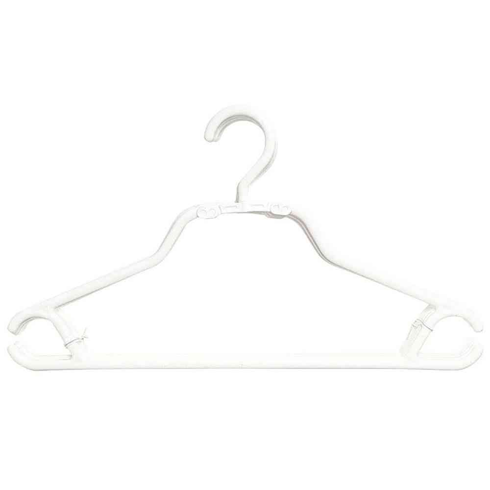 Shinko Hanger Mono Closet Shirt Hanger Speedy White 5 Pieces