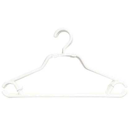 Shinko Hanger Mono Closet Shirt Hanger Speedy White 5 Pieces