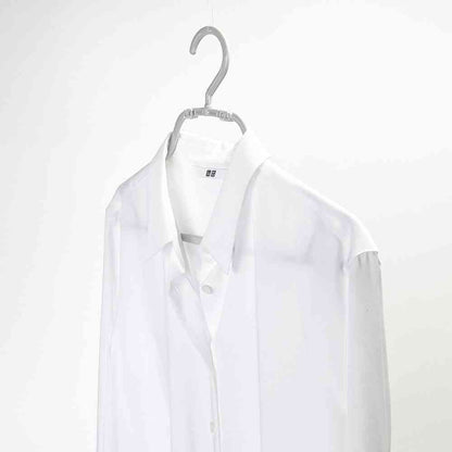 Shinko Hanger Mono Closet Shirt Hanger Speedy Gray 5 Pieces
