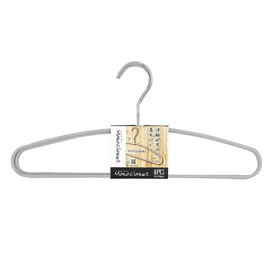 Shinko Hanger Mono Closet Shirt Hanger Non-Slip Gray (5 pieces)