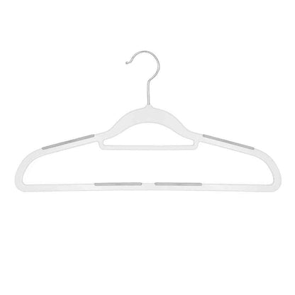Shinko Hanger Mono Closet Shirt Hanger Rubber White 5 Pieces