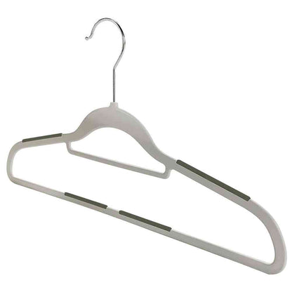 Shinko Hanger Mono Closet Shirt Hanger Rubber Gray 5 Pieces