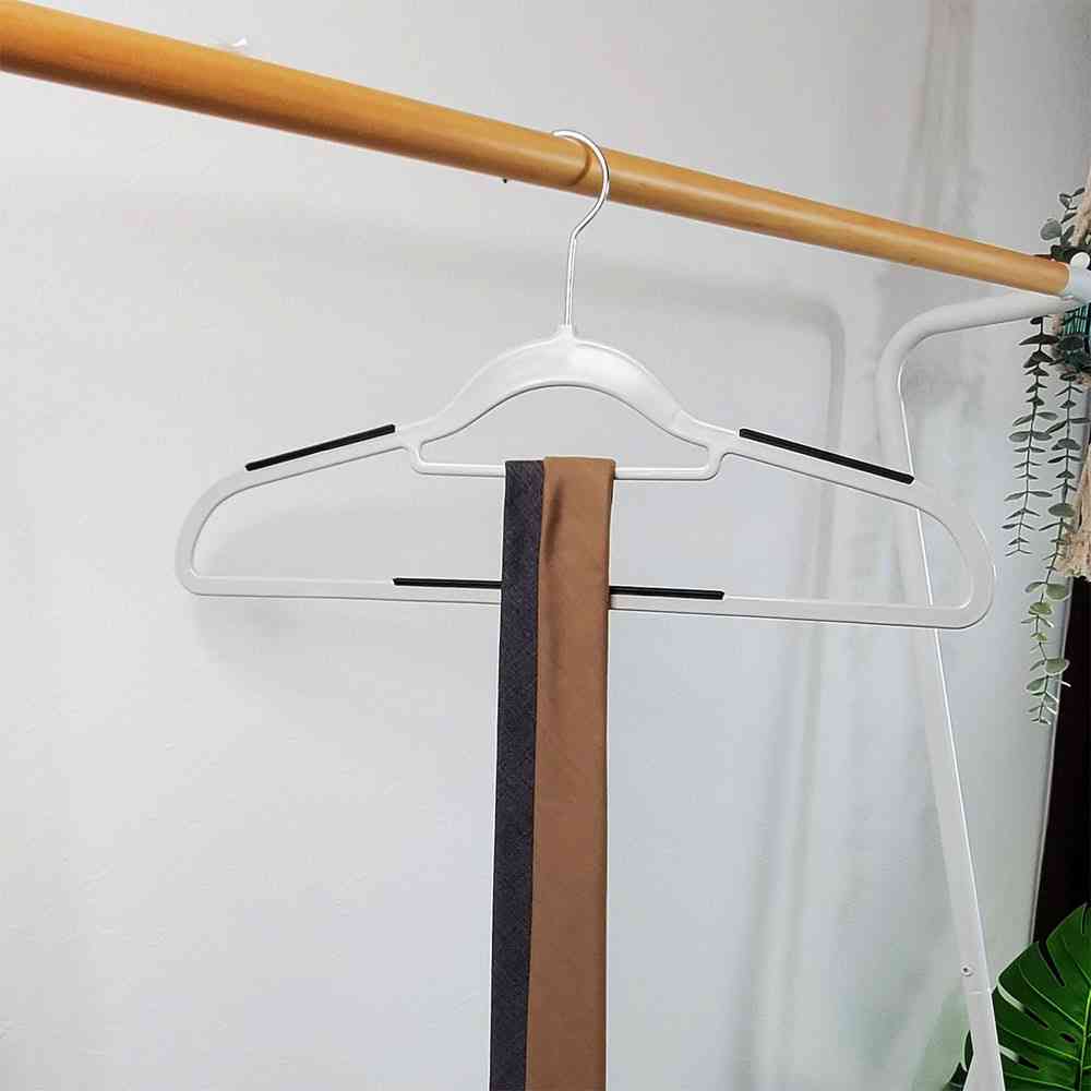 Shinko Hanger Mono Closet Shirt Hanger Rubber Gray 5 Pieces