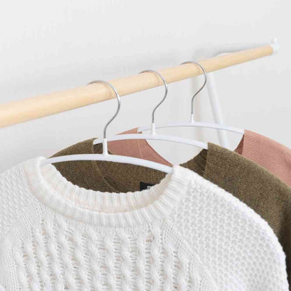 Shinko Hanger MC Knit Hanger Non-Slip White (3 pieces) × 20 sets