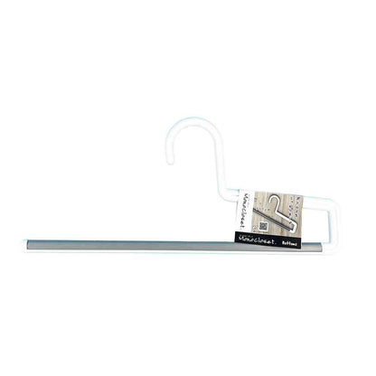 Shinko Hanger Mono Closet Bottom Bar White