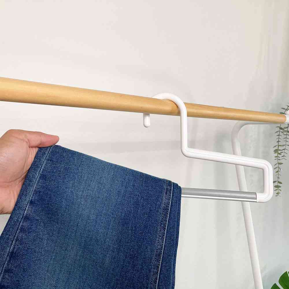 Shinko Hanger Mono Closet Bottom Bar White