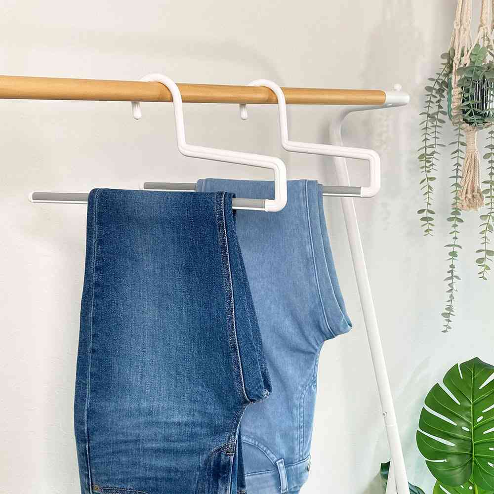 Shinko Hanger Mono Closet Bottom Bar White