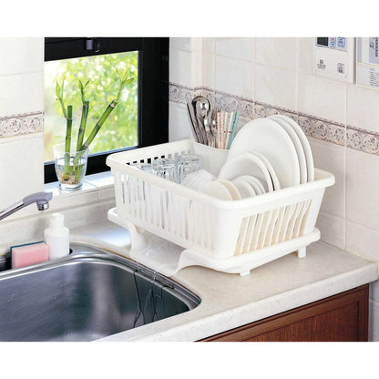 Sanko Plastic Plate Rack Draining Basket Flow No.1 Vertical