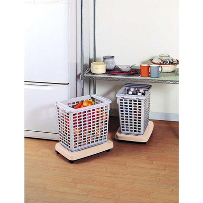 Sanko Plastic Cart with Casters Raku Goro L