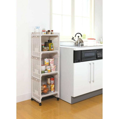 Sankoh Plastic e Rack L Beige