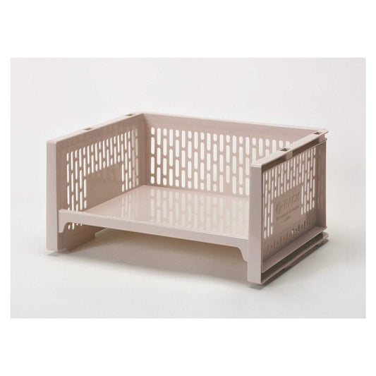 Sanko Plastic Stackable Storage E-Rack Shallow L
