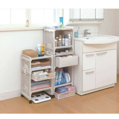 Sankoh Plastic e-Rack Drawer L Beige