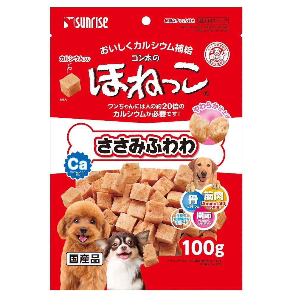 Marukan Sunrise Gonta's Bone Snack Chicken Fluff 100g