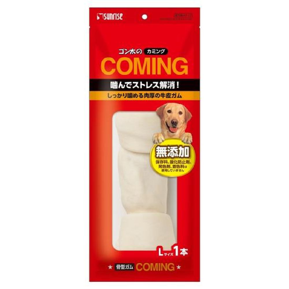 Marukan Sunrise GonTa's Coming Bone-Shaped Gum L Size 1 Piece