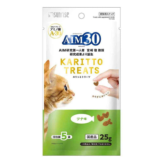 Marukan AIM30 Crispy Treats Tuna Flavor 5g x 5 Bags