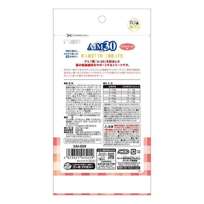 Marukan AIM30 Crunchy Treats Tuna & Salmon Flavor 25g