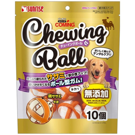 Marukan GonTa's Coming Chewing Balls 10 Pieces