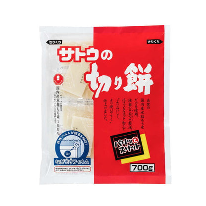 Sato Cut Mochi with Slits 700g