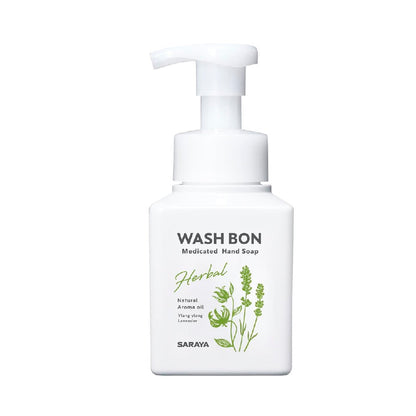 [Quasi-Drug] Saraya Washbon Herbal Medicinal Hand Soap 310ml