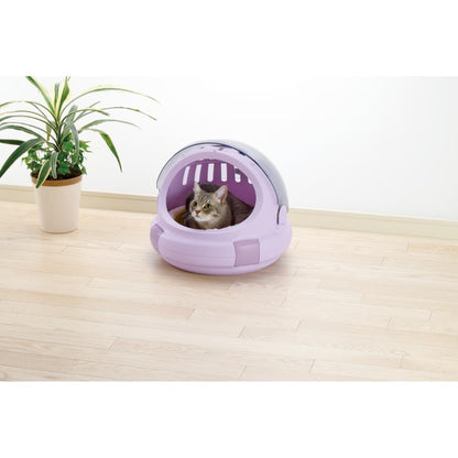 Cororu Travel Cat Bed M Purple