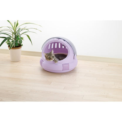 Cororu Travel Cat Bed M Purple