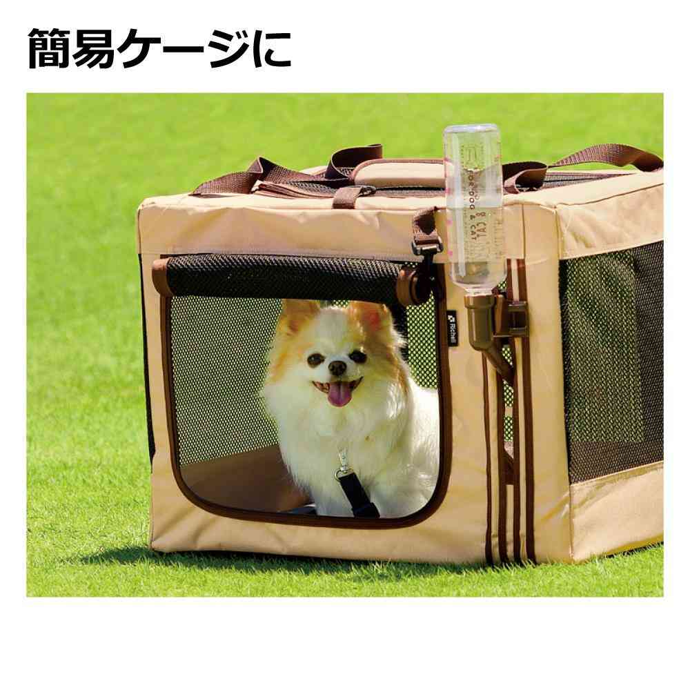 Foldable 3-Way Pet Cage 640 Brown