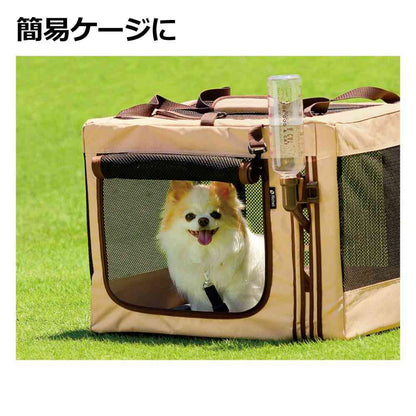 Foldable 3-Way Pet Cage 640 Brown