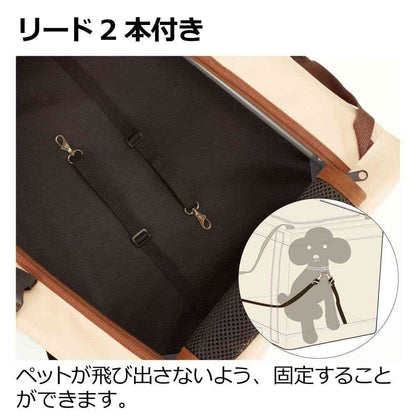 Foldable 3-Way Pet Cage 640 Brown
