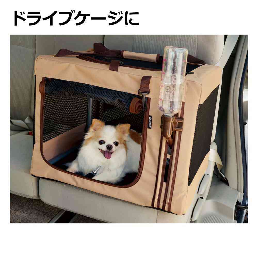 Foldable 3-Way Pet Cage 640 Brown