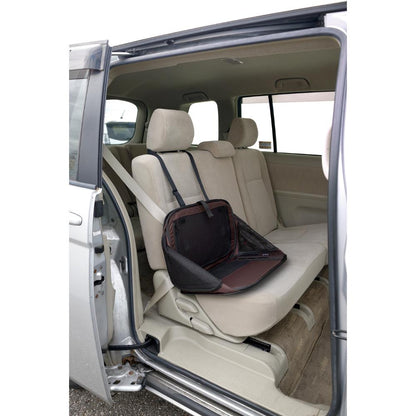 Foldable Drive Pet Cage S Brown