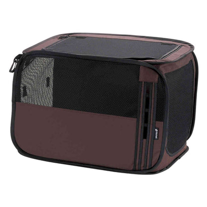 Foldable Drive Pet Cage M Brown