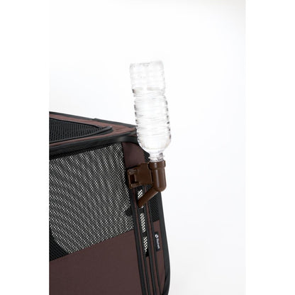 Foldable Drive Pet Cage M Brown