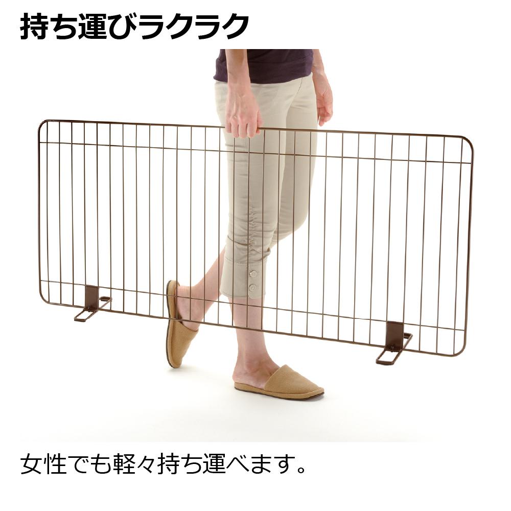 Stand Easy Pet Gate 120 Brown