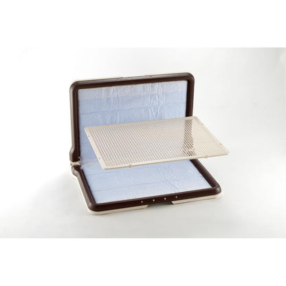 Training Step L-Shaped Tray Regular Dark Brown