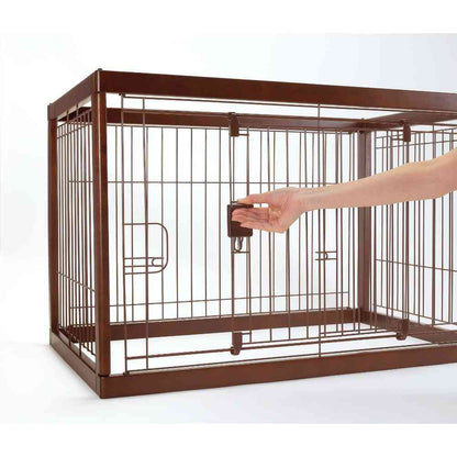 Wooden Pet Circle 90-60 Dark Brown