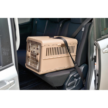 Camping Carrier Foldable M Dark Brown