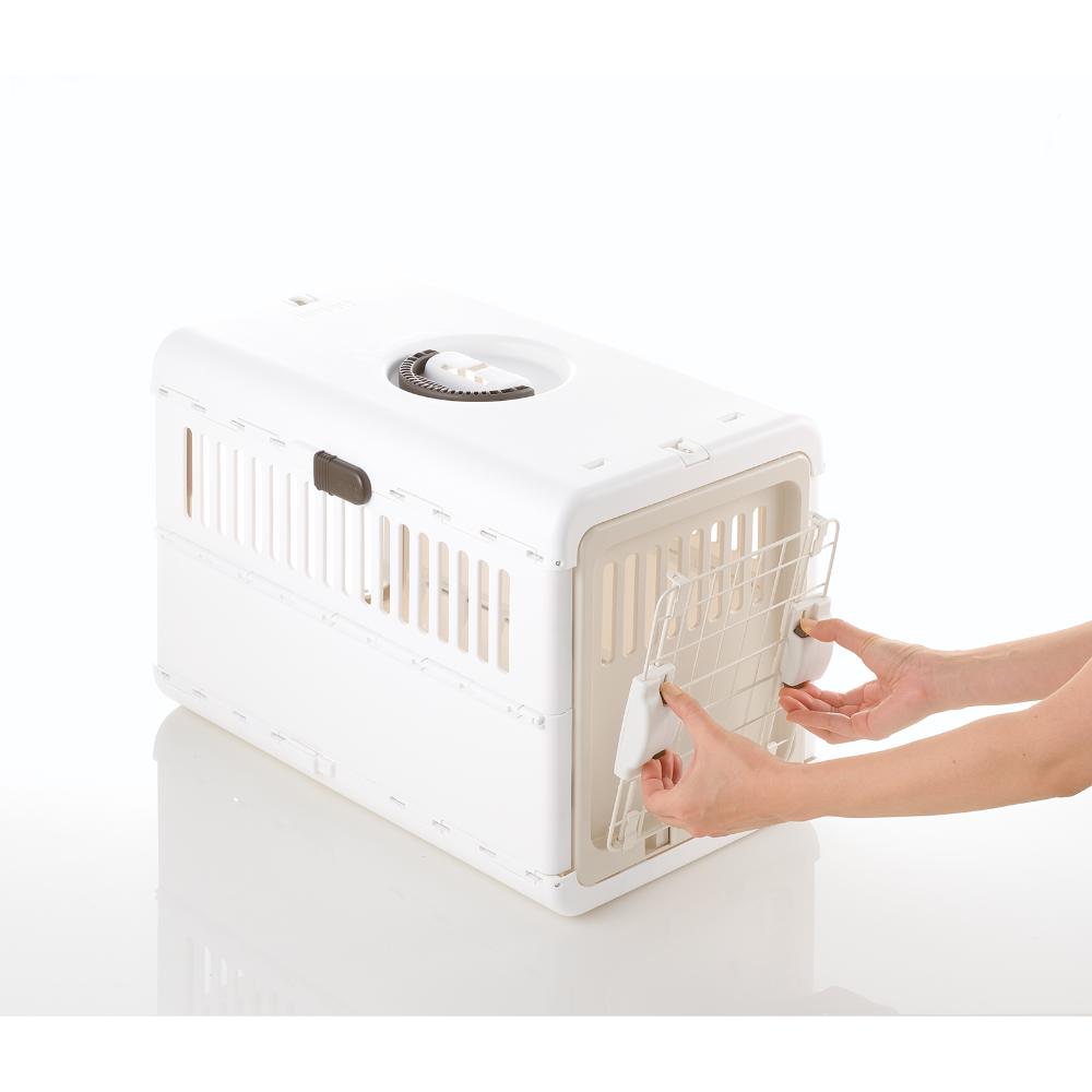 Camping Carrier Folding M Ivory