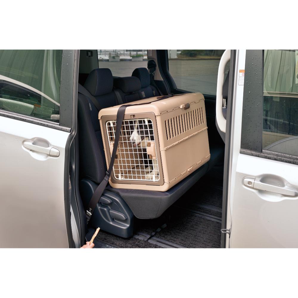 Camping Carrier Folding L Dark Brown