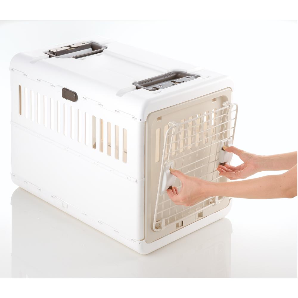 Camping Carrier Foldable L Ivory
