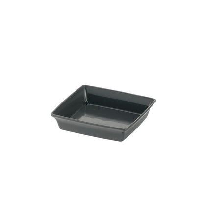 Richell Baby Leaf Plate Dark Gray