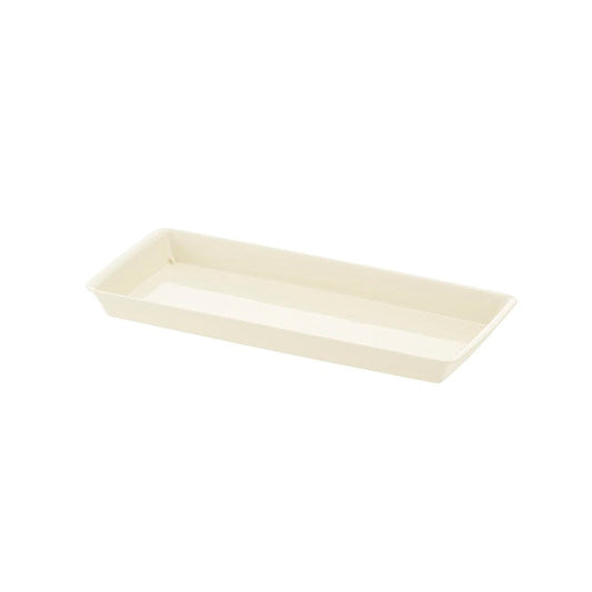 Richell Baby Leaf Plate Ivory