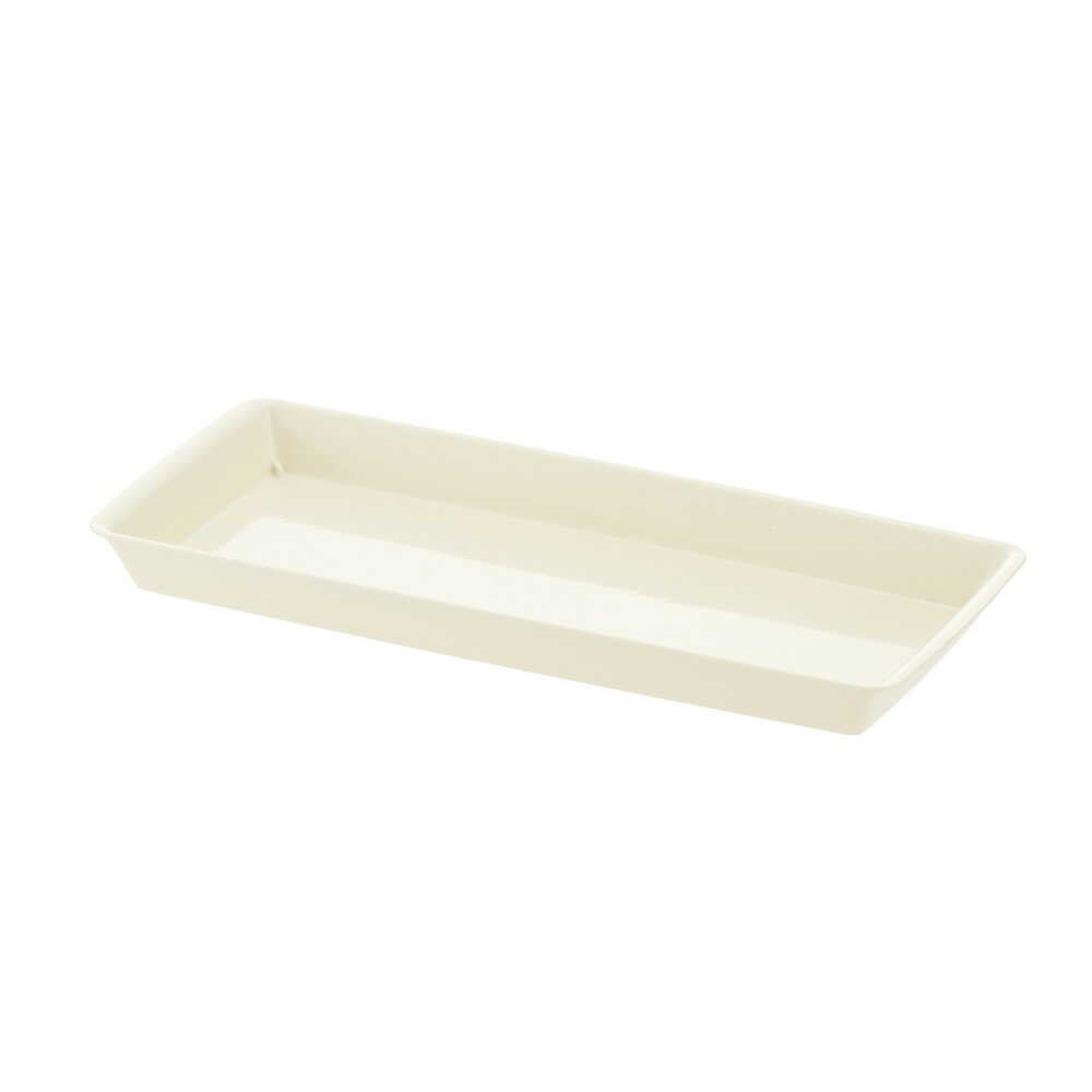 Richell Baby Leaf Plate Ivory