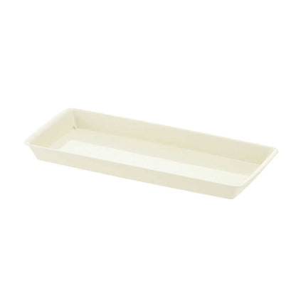Richell Baby Leaf Plate Ivory