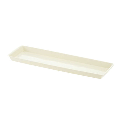 Richell Baby Leaf Plate Ivory