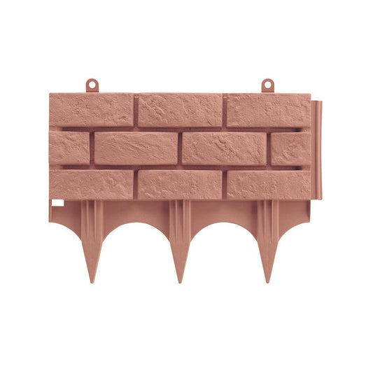 Richell Soil Retaining Brick Type Brown