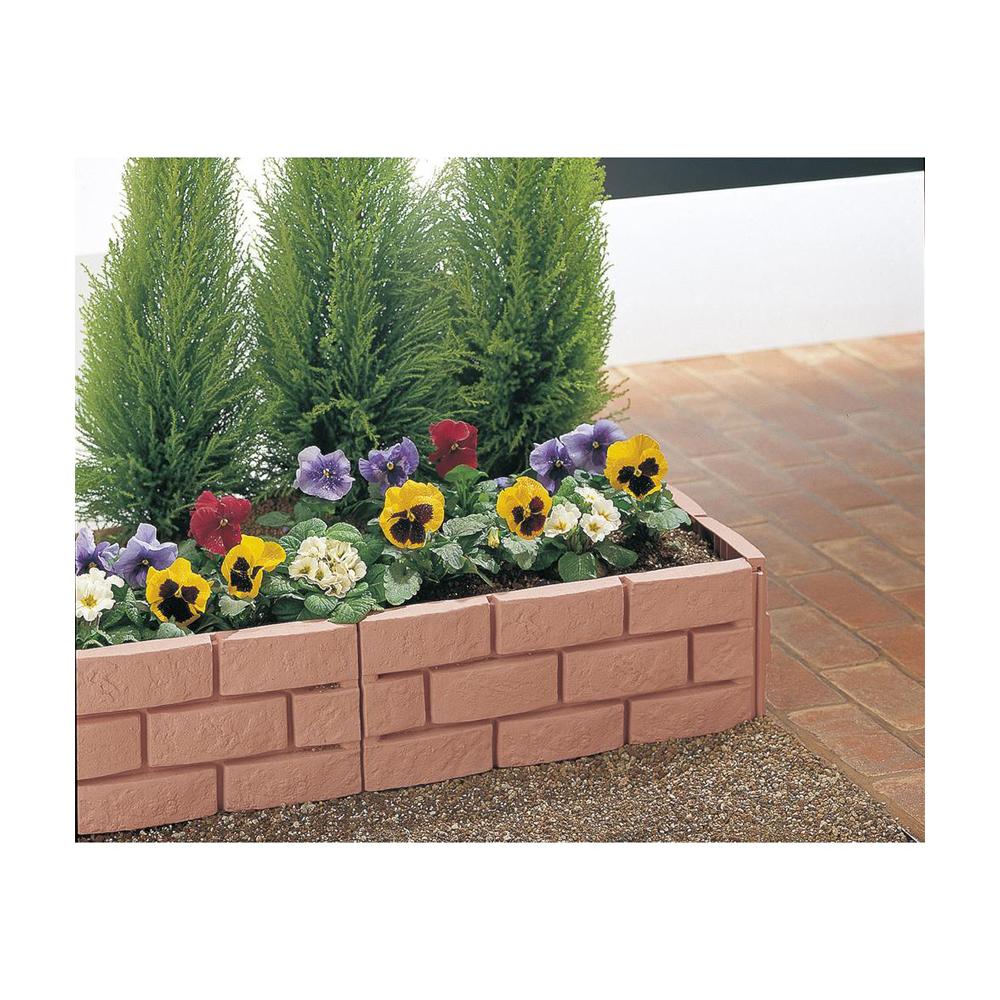 Richell Soil Retaining Brick Type Brown